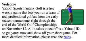 Season Long Fantasy sports. Ah, we miss you so.